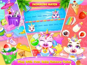 Unicorn Rainbow Baby Pony Twins  Care & Dress Up截图1