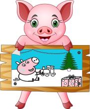 Piggy Coloring with Peppa截图1