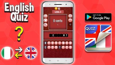 English Quiz  translate Italian to English截图5