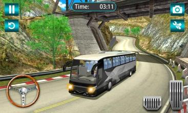 Telolet Bus Racing  Real Coach Bus 2019截图2