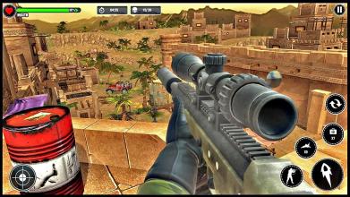 Army Sniper 3D Game  Indo Pak Border War截图2