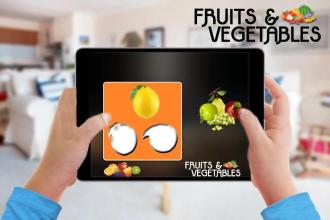 Fruits And Vegetables Puzzles Learn PictureQuiz截图1