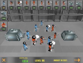 Stickman Prison Battle Simulator Zombies截图3