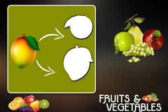 Fruits And Vegetables Puzzles Learn PictureQuiz截图5