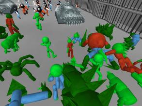Stickman Prison Battle Simulator Zombies截图2