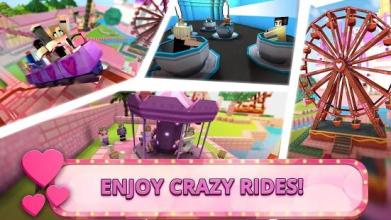 Girls Theme Park Craft: Water Slide Fun Park Games截图4