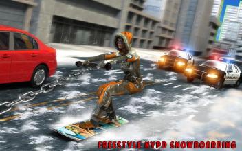 Snowboarding New York Snow City style Game截图4