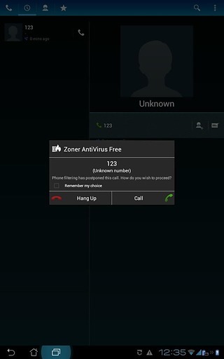 Zoner AntiVirus Free - Tablet截图5