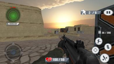 Counter Terrorist Open war commando shooting game截图3