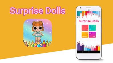 Coloring Surprise Dolls lol Page Paints For Kids截图3