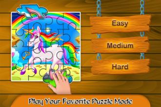 Horse Jigsaw Puzzle Game截图4