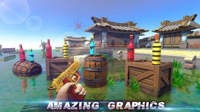 Expert Bottle Shooter 3d  Gun Shooting Games截图2