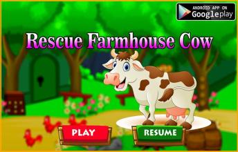 New Best Escape Game 4 Rescue The Cow截图1