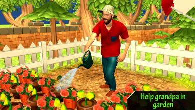 Grandpa Home Garden Family Game截图3