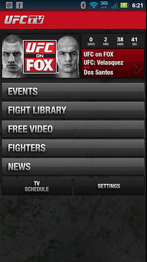 UFC TV截图6