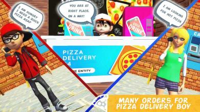 Pizza King Moto Pizza Delivery Boy截图2