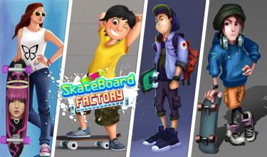 Skateboard craft Factory Pro  Skateboard Party截图4