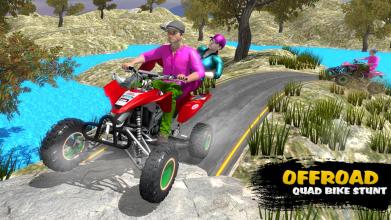 Offroad Quad Bike Stunt Mania 2019截图4