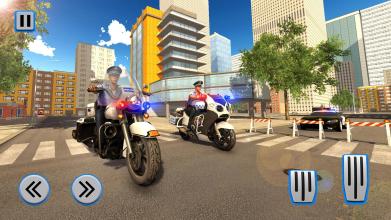 Police Moto Bike Chase截图5