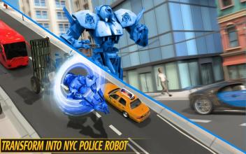 Sidecar Motorcycle Police Robot Transformation截图2