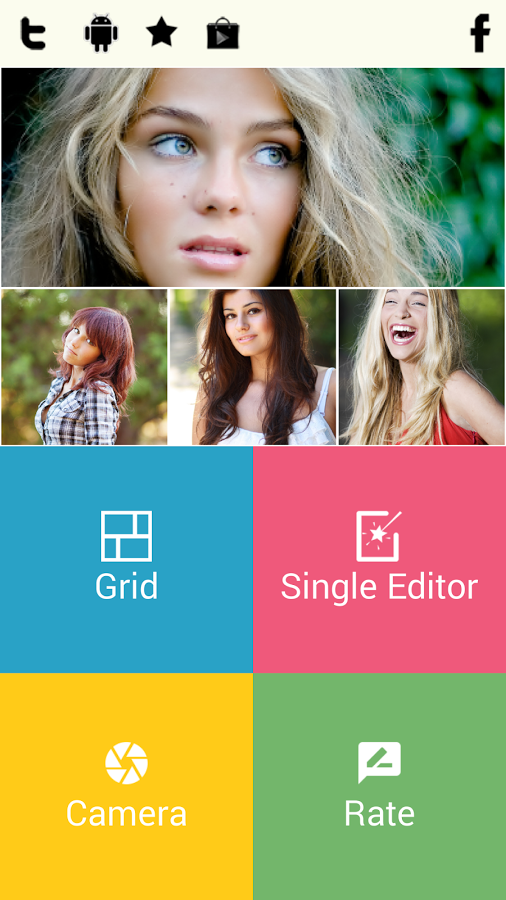 Pic Grid - Photo Collage Maker截图1