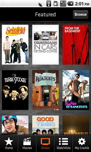 Crackle - Movies  TV截图2