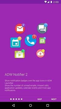 ADW启动器通知数量:ADWNotifier2截图