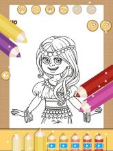 Color My Sweet Little Princess Coloring Book截图1