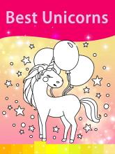 Unicorn Coloring Pages with Animation Effects截图4