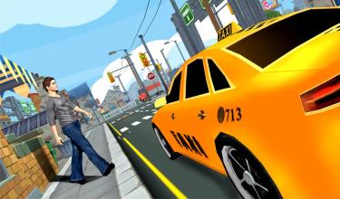 City Taxi Driving 3D截图1