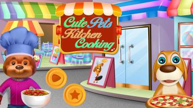 Cute Pets Kitchen Cooking Fast Food Restaurant截图2