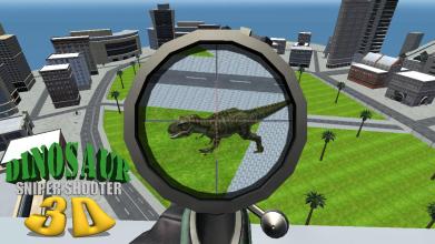 Dinosaur Sniper Shooter 3D截图2