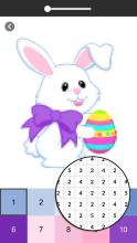 Bunny Coloring Book  Color By Number截图4