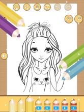 Color My Sweet Little Princess Coloring Book截图5