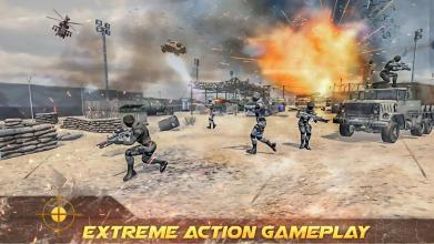 Modern Action commando operation new fps games截图1