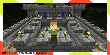 Map MCPE Castle Wars 1 the best tower defense map截图3