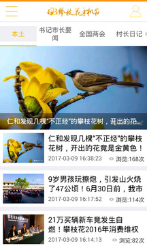 攀枝花手機臺截圖