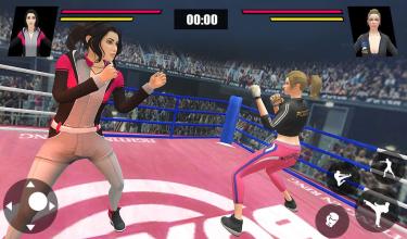 Women Wrestling Ring Battle Ultimate action pack截图2