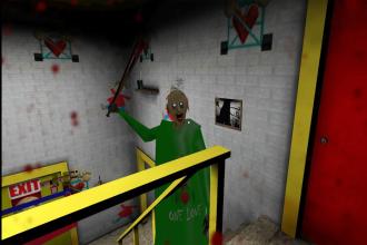 Scary Baldi granny Mods Horror Game截图2