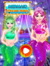 Mermaid Princess Fashion Doll Makeup Salon截图5