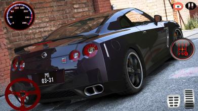 Drive Sport Nissan GTR  Drift Fusion Sim截图2