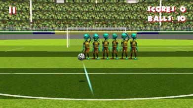 Cartoon Zombie Soccer截图2