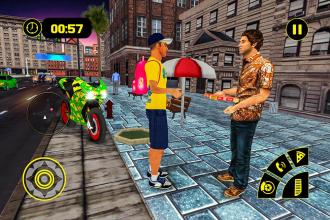 Pizza Delivery Mega Ramp Rider Crash Stunts截图3