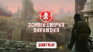 Zombie Sniper Defender截图4