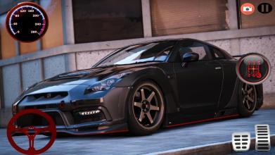 Drive Sport Nissan GTR  Drift Fusion Sim截图3