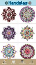 Mandalas color by number  Mandala pixel art截图2