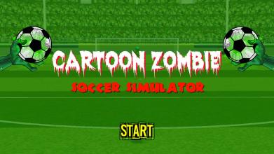 Cartoon Zombie Soccer截图3