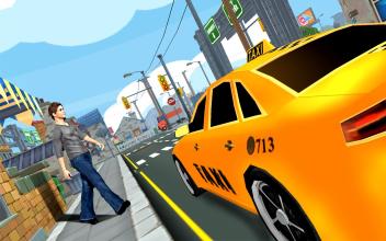 City Taxi Driving 3D截图5