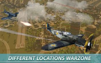 Air War Combat Dogfight airplane sky shooting game截图4