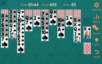 Spider Solitaire: Kingdom截图3